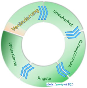 Veränderungscoaching - Veränderungen können Verunsicherung, Ängste wecken und diese erzeugen Widerstände - by The Good Solution GmbH für Mental Sparring & Coaching